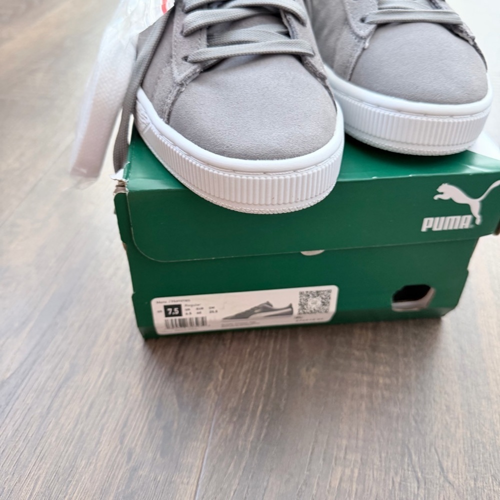 NIB Puma Suede Classic | Steel Gray | Men’s 7.5 - Picture 6 of 6
